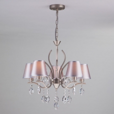 Люстра Eurosvet Aurelia 10089/5 сатинированный никель