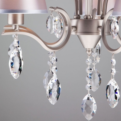 Люстра Eurosvet Aurelia 10089/5 сатинированный никель