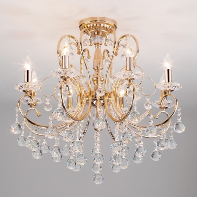 Люстра Eurosvet Collana 10096/8 хром Люстра Eurosvet Collana 10096/8 хром