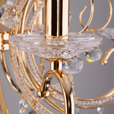 Люстра Eurosvet Collana 10096/8 хром Люстра Eurosvet Collana 10096/8 хром