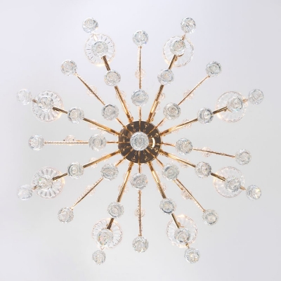 Люстра Eurosvet Collana 10096/8 хром Люстра Eurosvet Collana 10096/8 хром