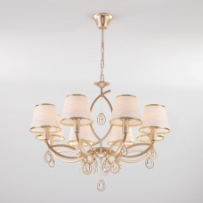 Люстра Eurosvet Salita 60091/8 перламутровое золото