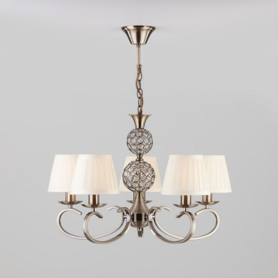 Люстра Eurosvet Tessa 60089/5 античная бронза