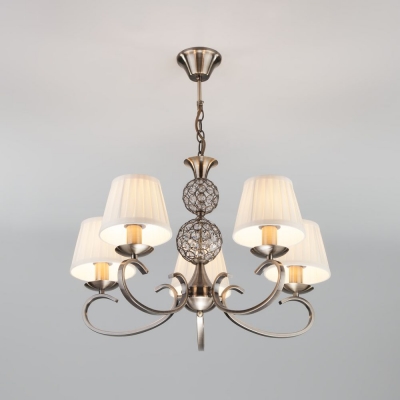 Люстра Eurosvet Tessa 60089/5 античная бронза