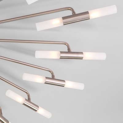 Люстра потолочная Bogate's Bastone 553 сатинированный никель Люстра потолочная Bogate's Bastone 553 сатинированный никель