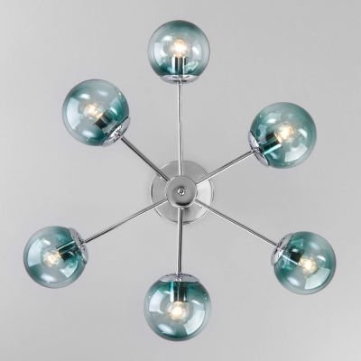 Люстра потолочная Eurosvet Ascot 30166/6 хром Люстра потолочная Eurosvet Ascot 30166/6 хром