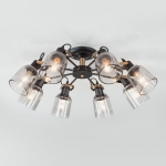 Люстра потолочная Eurosvet Astor 70111/8 черный;античная бронза