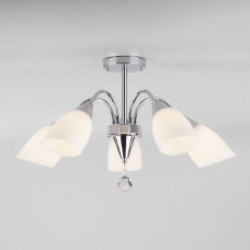 Люстра потолочная Eurosvet Ellene 30149/5 хром