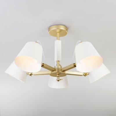 Люстра потолочная Eurosvet Frozen 70083/5 перламутровое золото