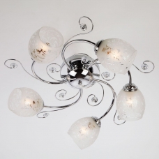 Люстра потолочная Eurosvet Roksana 9677/5 хром
