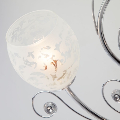 Люстра потолочная Eurosvet Roksana 9677/5 хром