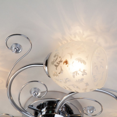 Люстра потолочная Eurosvet Roksana 9677/5 хром