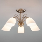 Люстра потолочная Eurosvet Stefanie 30107/5 античная бронза