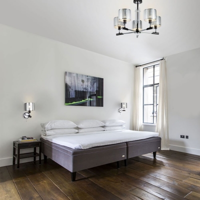 Люстра потолочная Eurosvet Telesta 60078/5 хром;венге