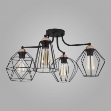 Люстра потолочная TK Lighting Galaxy 1645 медь;чёрный