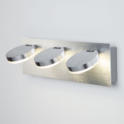 Настенный светильник Eurosvet Cover 20004/3 алюминий