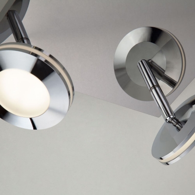 Потолочный светодиодный светильник Eurosvet Rоund 20002/4 хром Потолочный светодиодный светильник Eurosvet Rоund 20002/4 хром