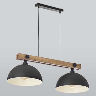 Светильник TK Lighting Oslo 2572 чёрный;дерево