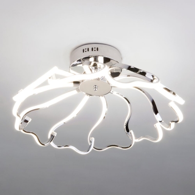 Светодиодная люстра Eurosvet Begonia 90095/10 хром