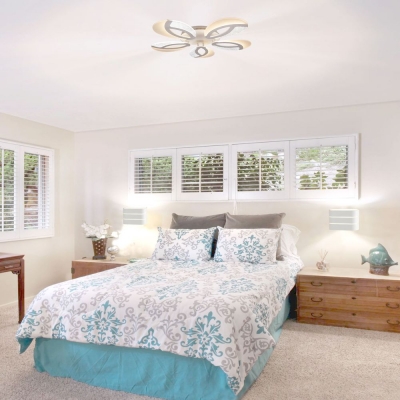 Светодиодная люстра Eurosvet Flake 90140/5 белый