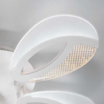 Светодиодная люстра Eurosvet Flake 90140/5 белый