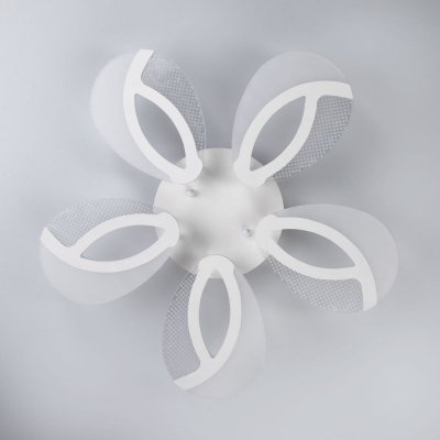 Светодиодная люстра Eurosvet Flake 90140/5 белый