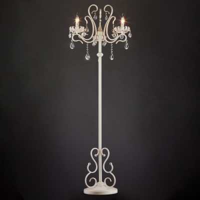 Торшер Eurosvet Etna 12205/3F белый с золотом Торшер Eurosvet Etna 12205/3F белый с золотом