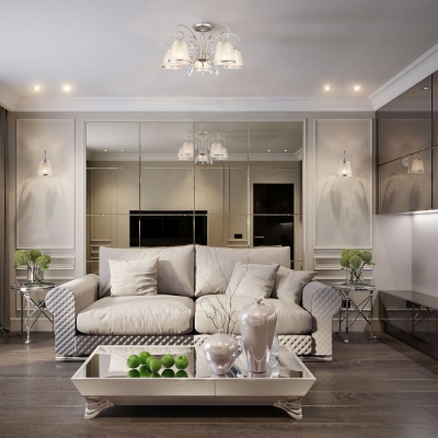 Бра Eurosvet Liona 60065/1 серебряный Бра Eurosvet Liona 60065/1 серебряный