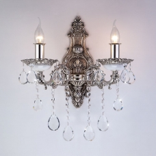 Двойное бра Bogate's Versales 283/2 серебряный