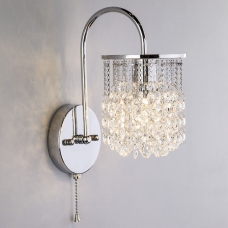 Хрустальное бра Eurosvet Ambroz 3222/1 хром