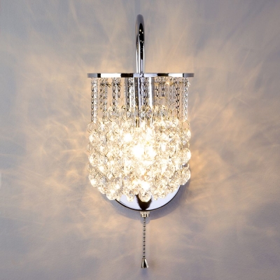 Хрустальное бра Eurosvet Ambroz 3222/1 хром