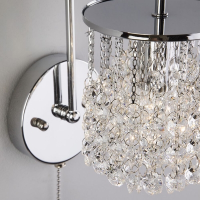 Хрустальное бра Eurosvet Ambroz 3222/1 хром