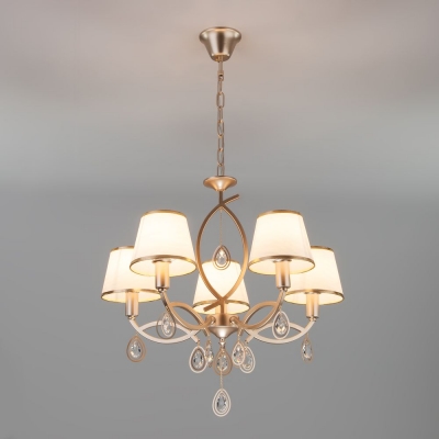 Люстра Eurosvet Salita 60091/5 перламутровое золото Люстра Eurosvet Salita 60091/5 перламутровое золото