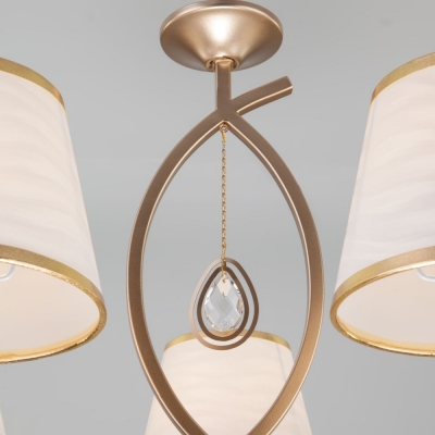 Люстра Eurosvet Salita 60091/5 перламутровое золото Люстра Eurosvet Salita 60091/5 перламутровое золото