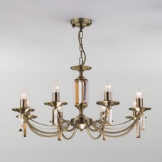 Люстра Eurosvet Volare 60087/8 античная бронза