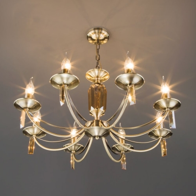 Люстра Eurosvet Volare 60087/8 античная бронза