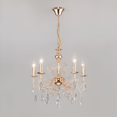 Люстра Eurosvet Wispa 10094/5 золото