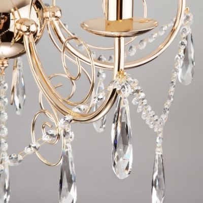 Люстра Eurosvet Wispa 10094/5 золото