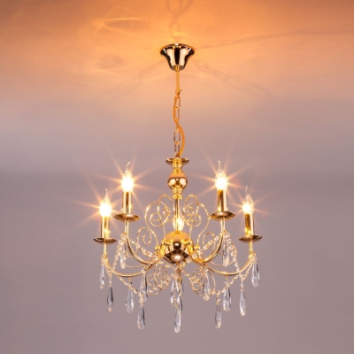 Люстра Eurosvet Wispa 10094/5 золото