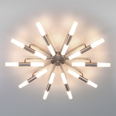 Люстра потолочная Bogate's Bastone 551 сатинированный никель Люстра потолочная Bogate's Bastone 551 сатинированный никель