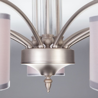 Люстра потолочная Eurosvet Adagio 60080/9 сатинированный никель Люстра потолочная Eurosvet Adagio 60080/9 сатинированный никель