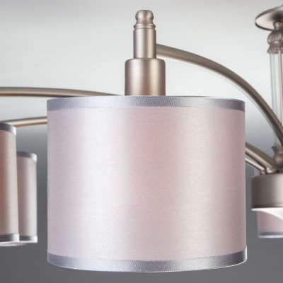 Люстра потолочная Eurosvet Adagio 60080/9 сатинированный никель Люстра потолочная Eurosvet Adagio 60080/9 сатинированный никель