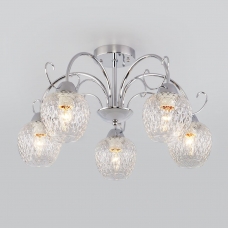 Люстра потолочная Eurosvet Benita 30142/5 хром