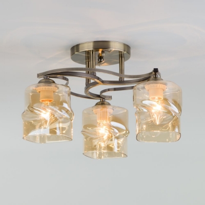 Люстра потолочная Eurosvet Brice 30158/3 античная бронза