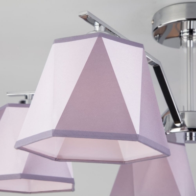 Люстра потолочная Eurosvet Corner 60076/5 хром