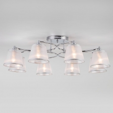 Люстра потолочная Eurosvet Cornetto 60094/8 хром
