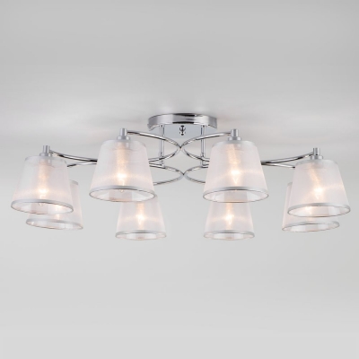 Люстра потолочная Eurosvet Cornetto 60094/8 хром