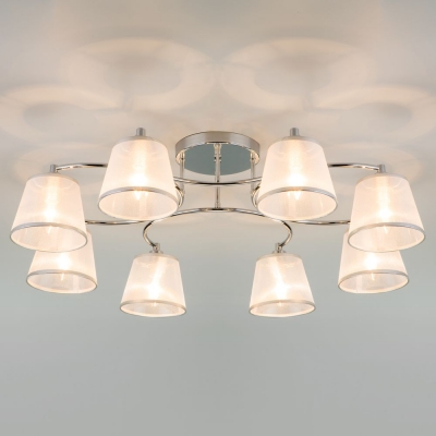 Люстра потолочная Eurosvet Cornetto 60094/8 хром Люстра потолочная Eurosvet Cornetto 60094/8 хром