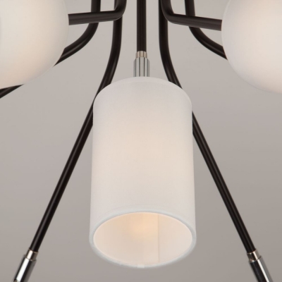 Люстра потолочная Eurosvet Duetto 70072/7 чёрный