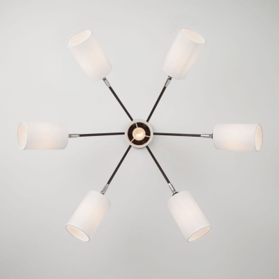 Люстра потолочная Eurosvet Duetto 70072/7 чёрный